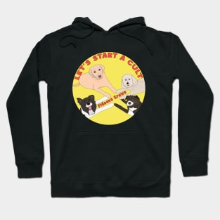 Fideaux Krewe Collie, Poodle, Mutt and Labrador Hoodie